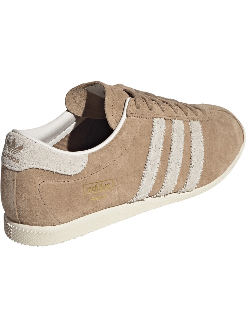adidas Paris Suede Sneakers in Taupe and Off-White - Picture 8 of 8